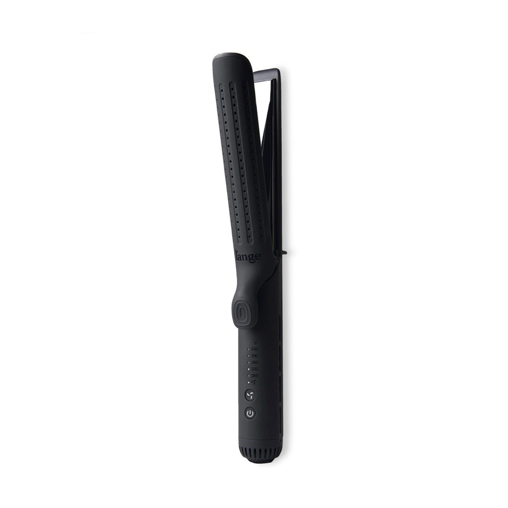 L'ange Le Duo Grande in Black - Hair Straightener & Curler in One